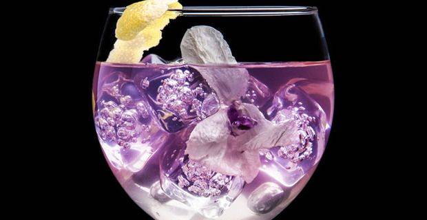 Orchid Gin and Tonic
