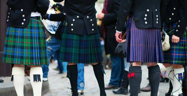 Men Wearing Kilts