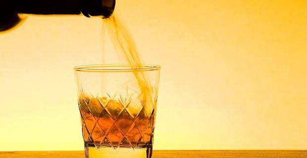 Pouring Malt Whisky
