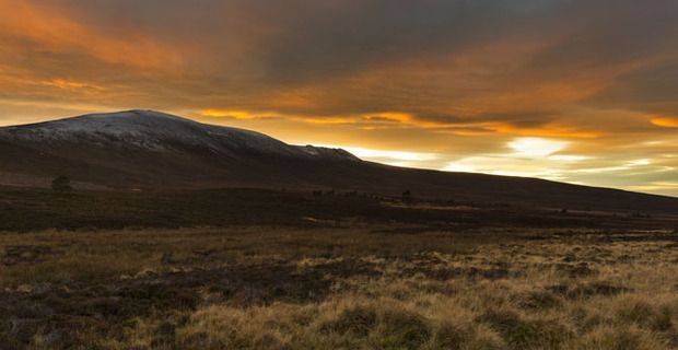 Scotland - Mountains at Sunset